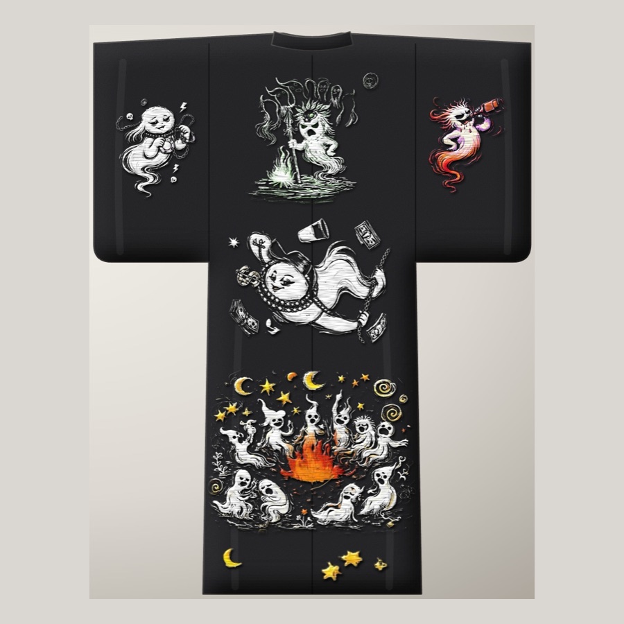 Kimono «Tutti i fantasmi»