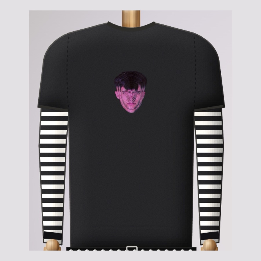 T-shirt «L'alieno in cameretta»